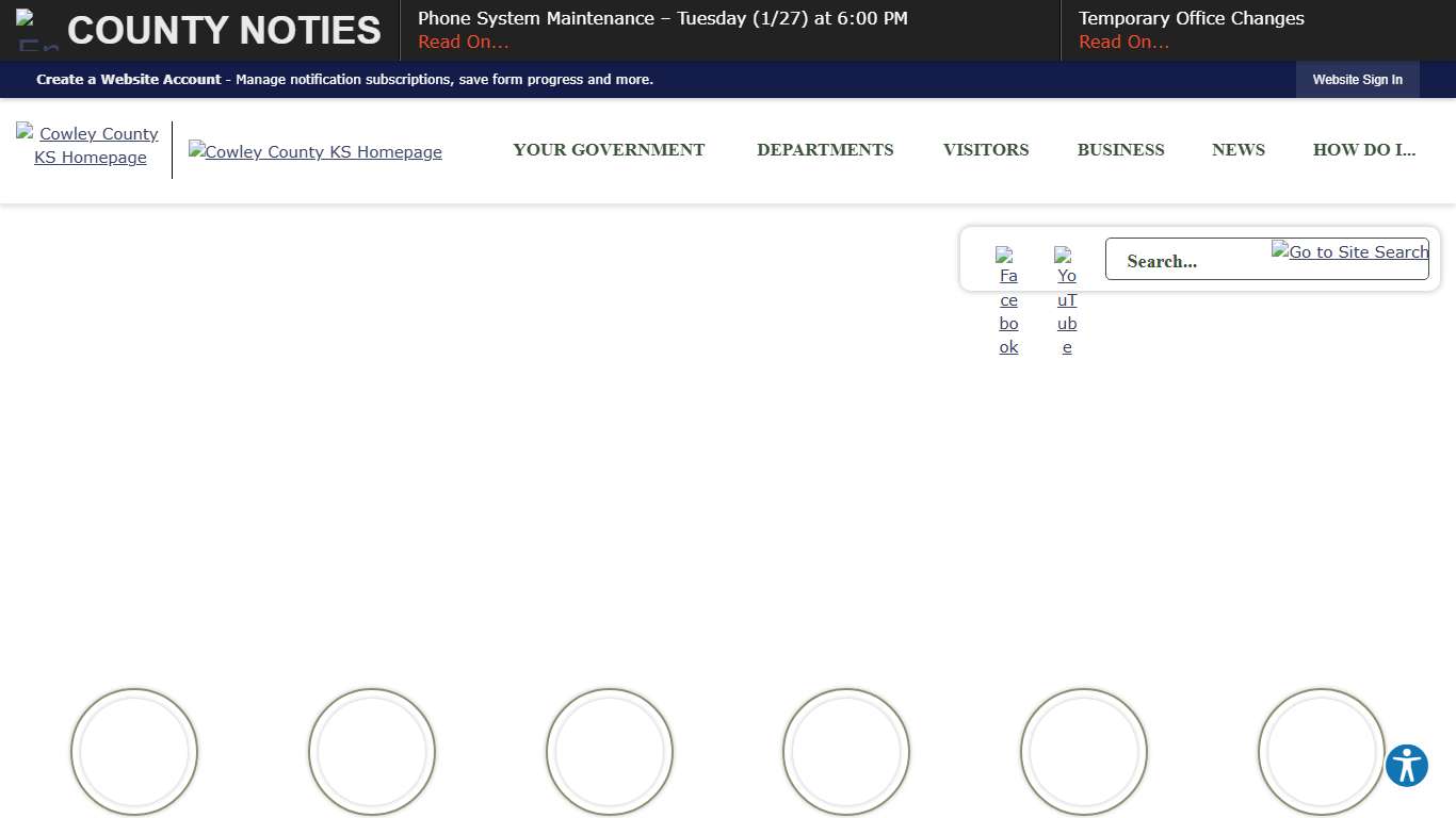 Cowley County, KS Official Website