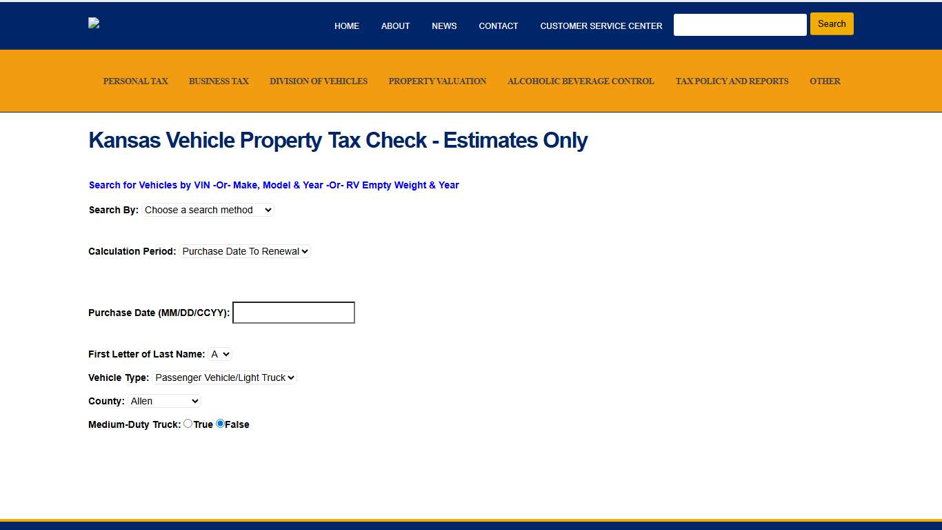Kansas Department of Revenue - Drivers License Status
